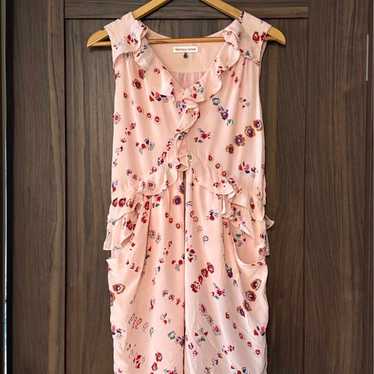 REBECCA TAYLOR Floral Dress Size 2 Pink