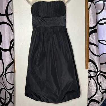 BCBGMAXAZRIA Black Beaded Dress NWOT