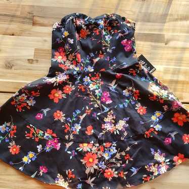 Express-Floral mini dress BRAND NEW