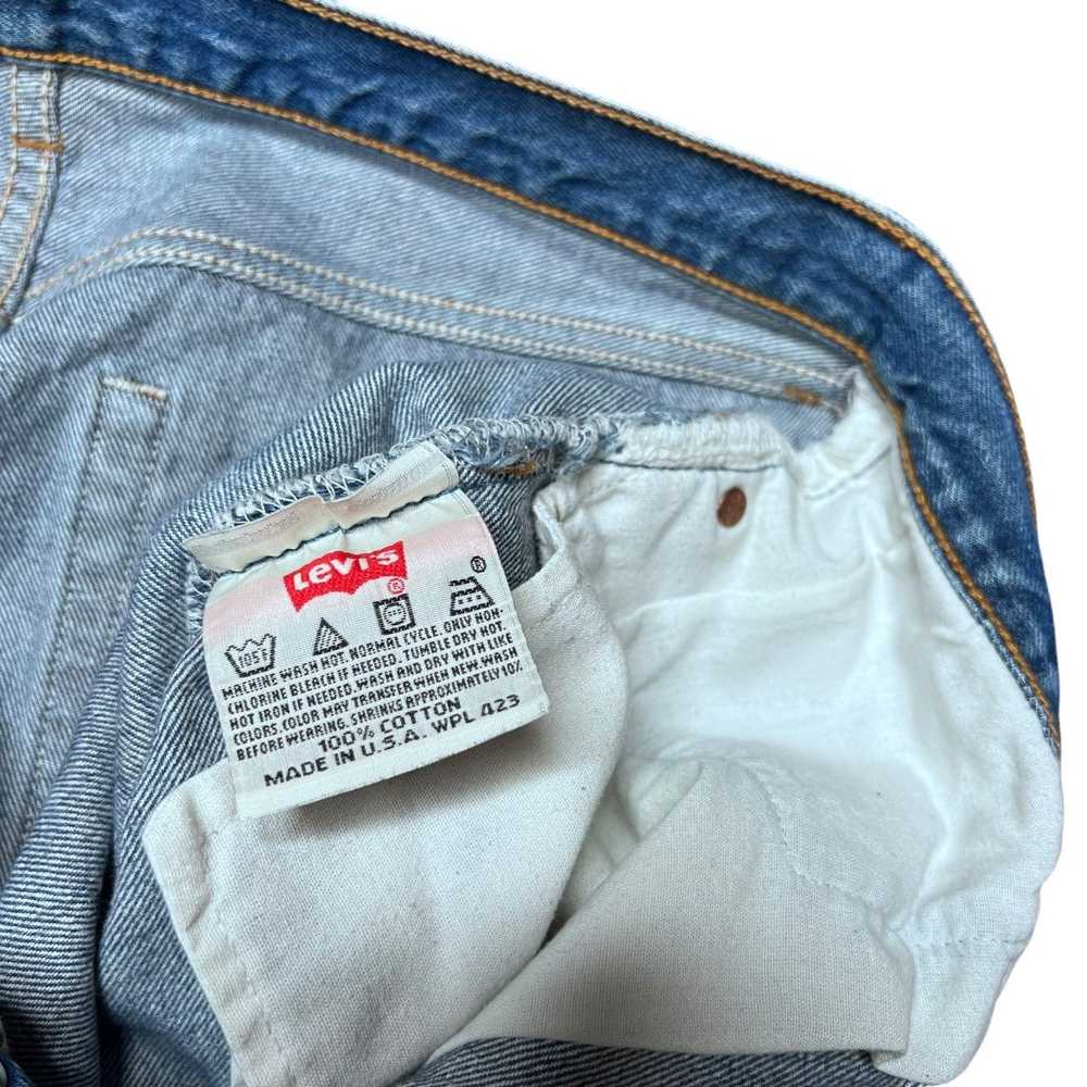 Levi's × Made In Usa × Vintage Vtg 90s Levi’s 501… - image 5