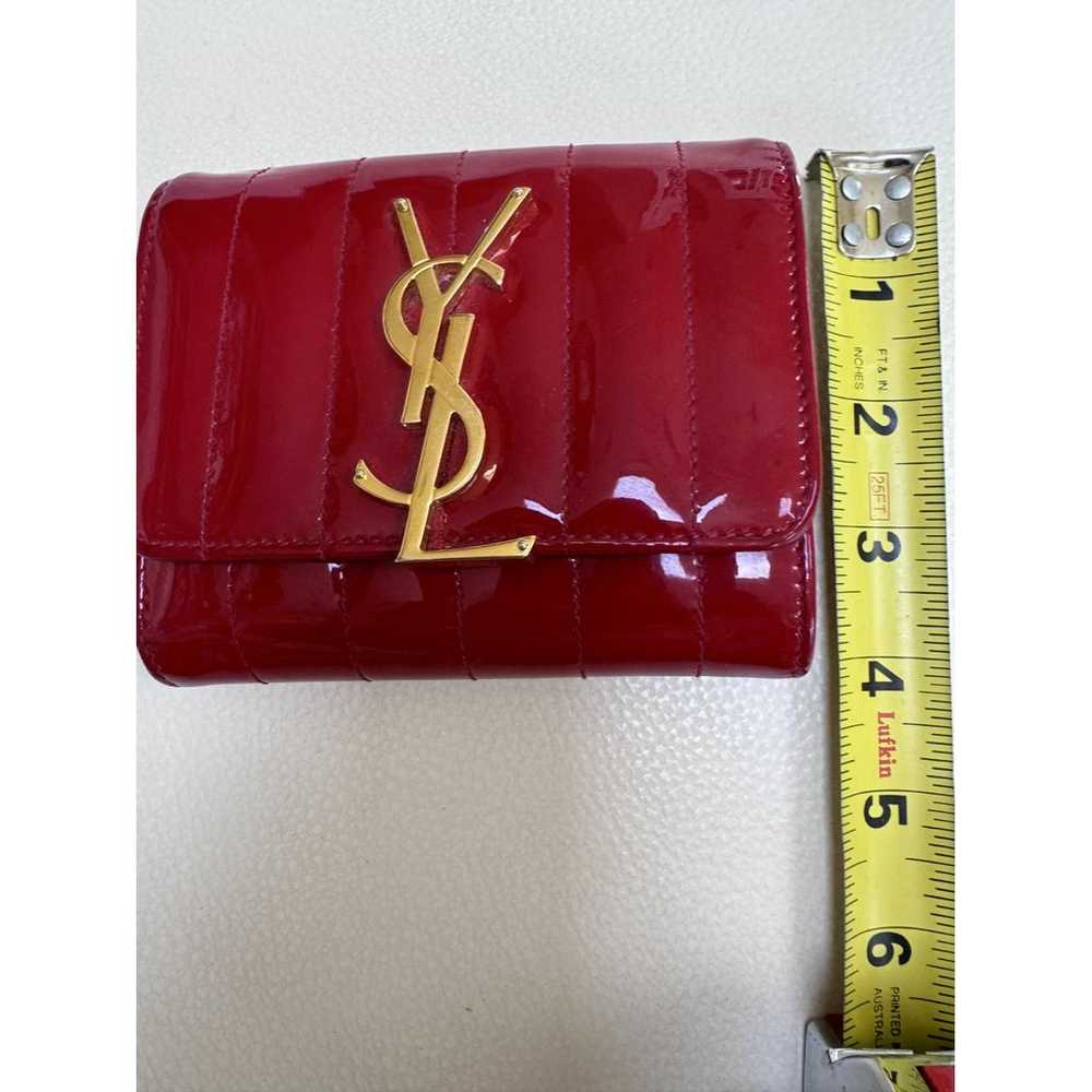 Saint Laurent Patent leather wallet - image 9