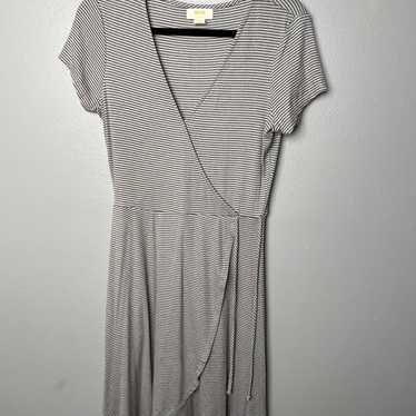 Anthropologie Maeve Striped Casual Dress- Medoum - image 1