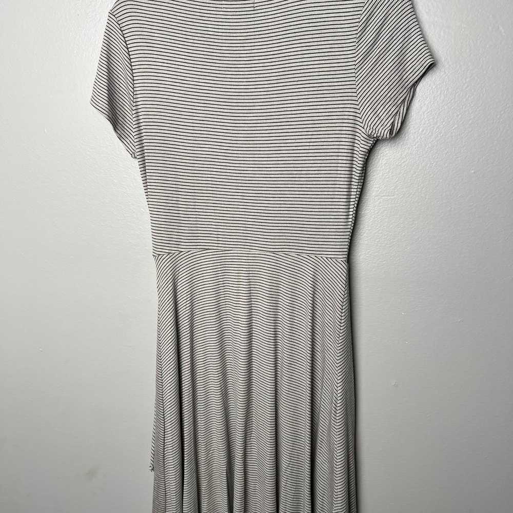 Anthropologie Maeve Striped Casual Dress- Medoum - image 4