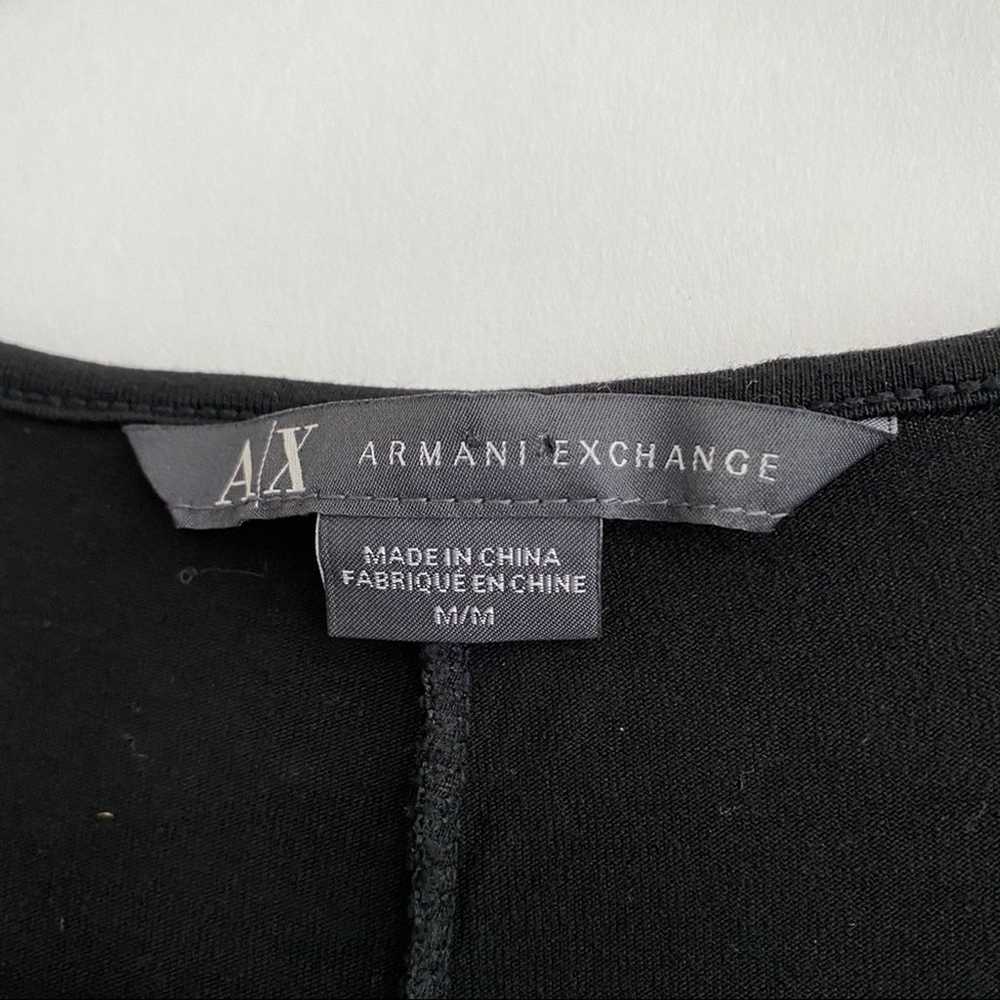 Women’s Armani Exchange black dress size Medium - image 5