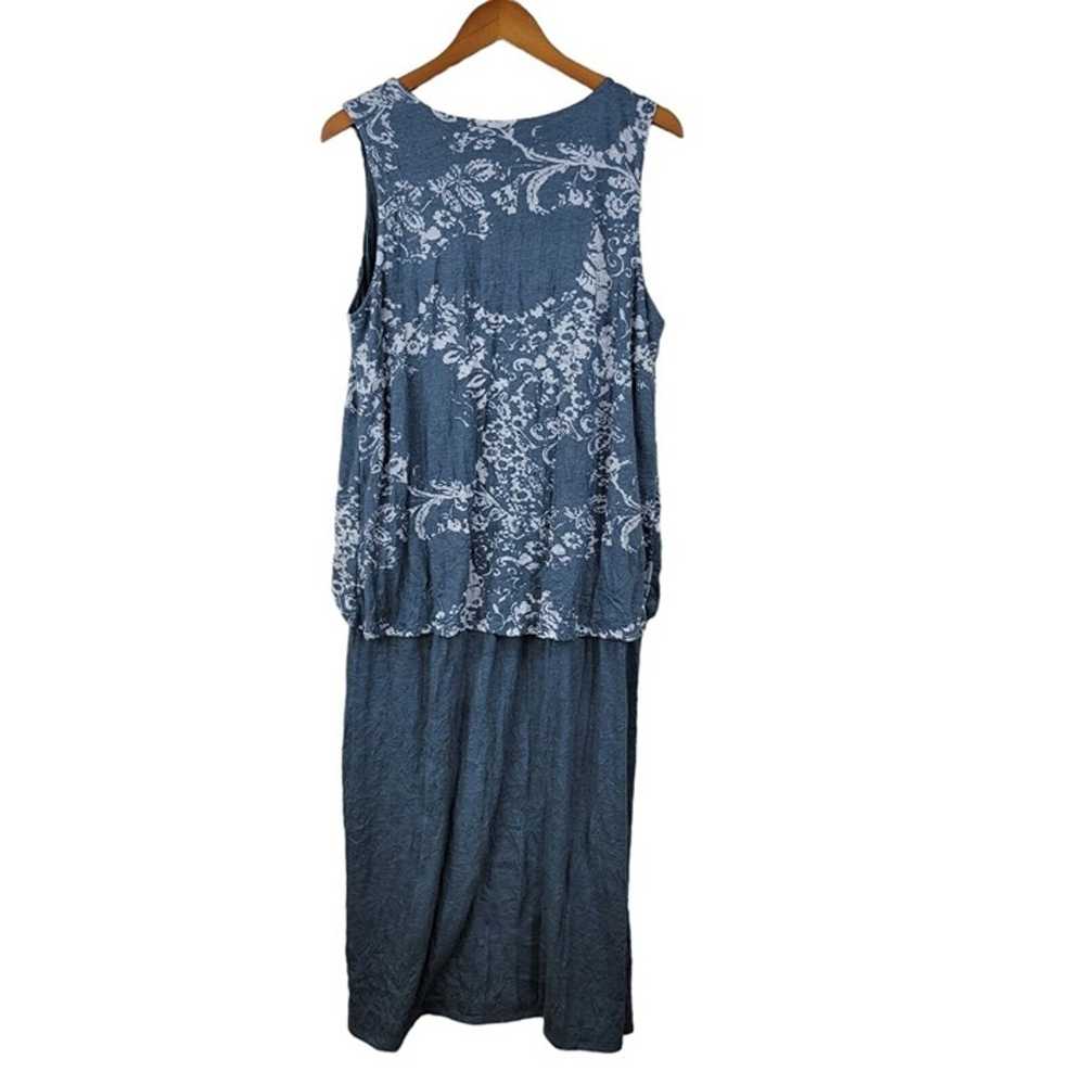 Habitat Clothes To Live In Dress Size Large Visco… - image 6