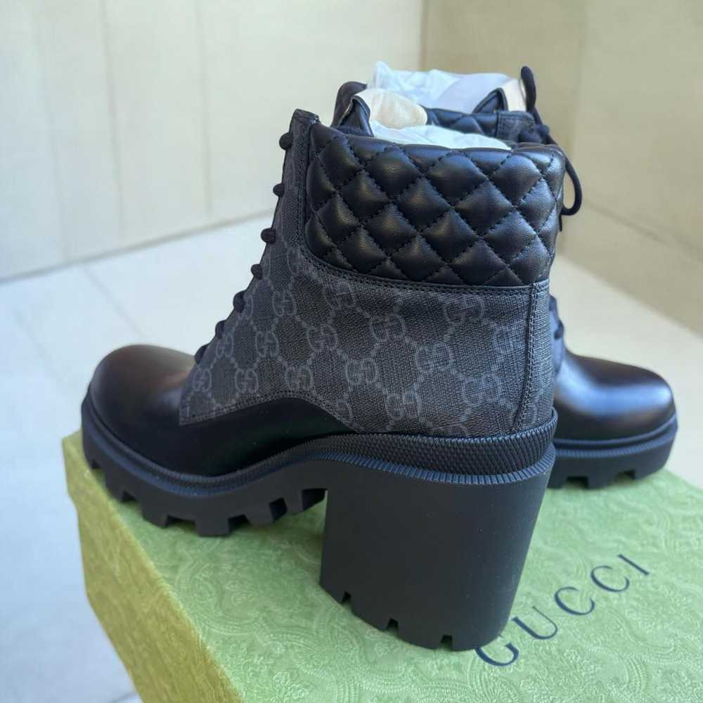 Gucci Leather boots - image 4