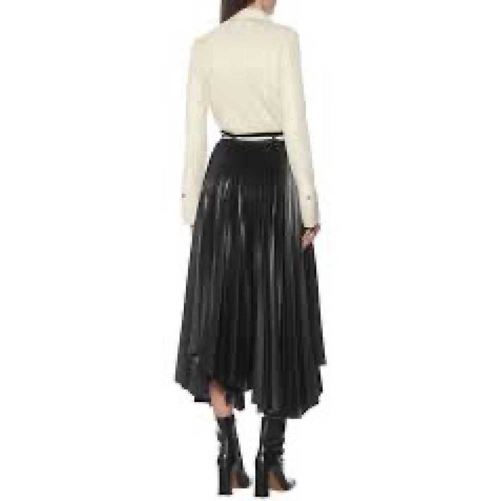 Nanushka Vegan leather mid-length skirt - image 4