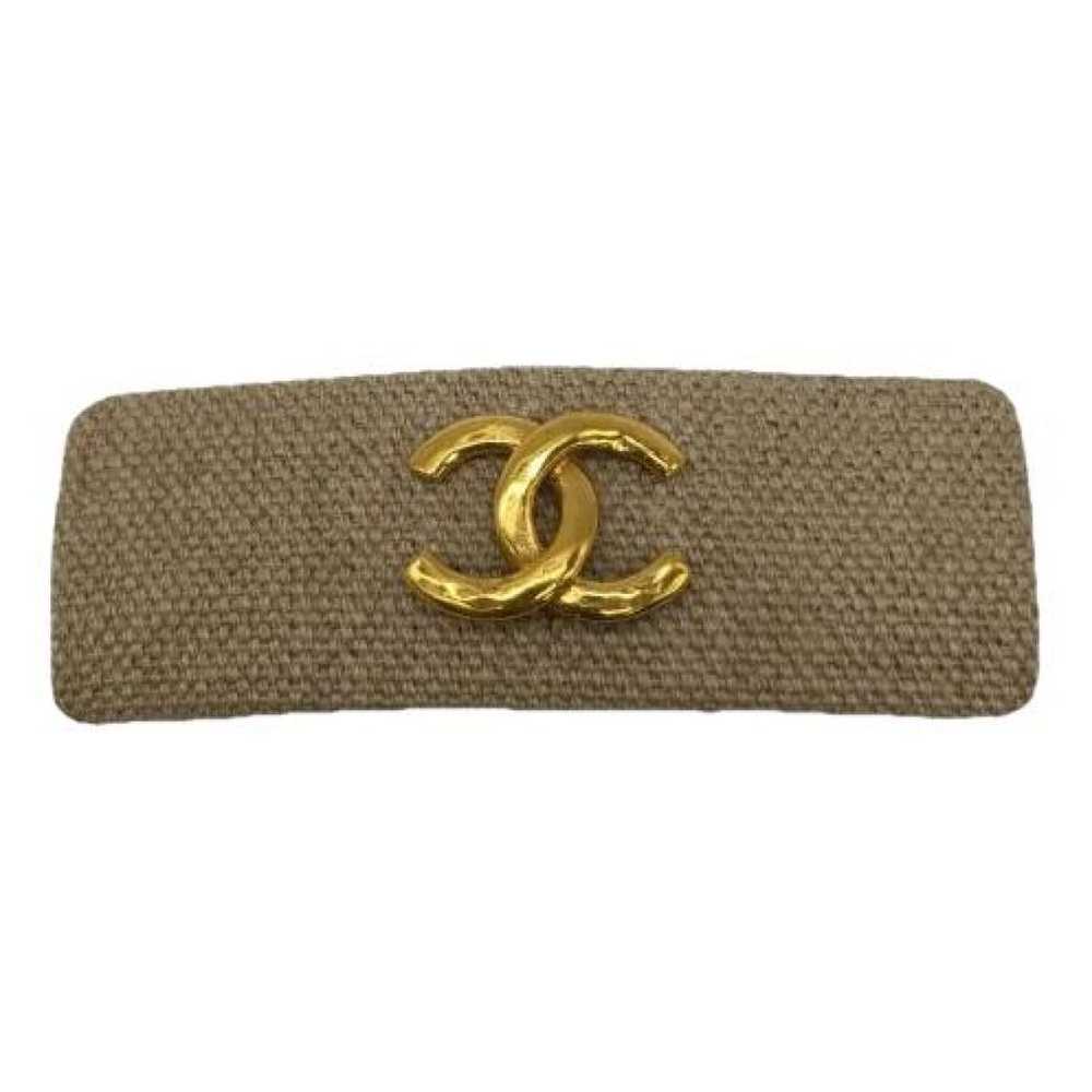 Chanel Leather hair accessory - image 1