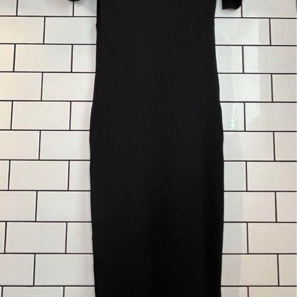 【ZARA】Ribbed Knit Slit Long Dress! - image 3