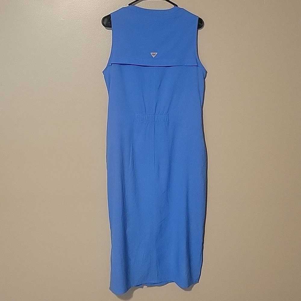 Columbia Midi Dress Sleeveless Blue  Womens Size … - image 4