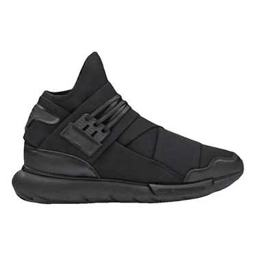 Y-3 Leather high trainers - image 1