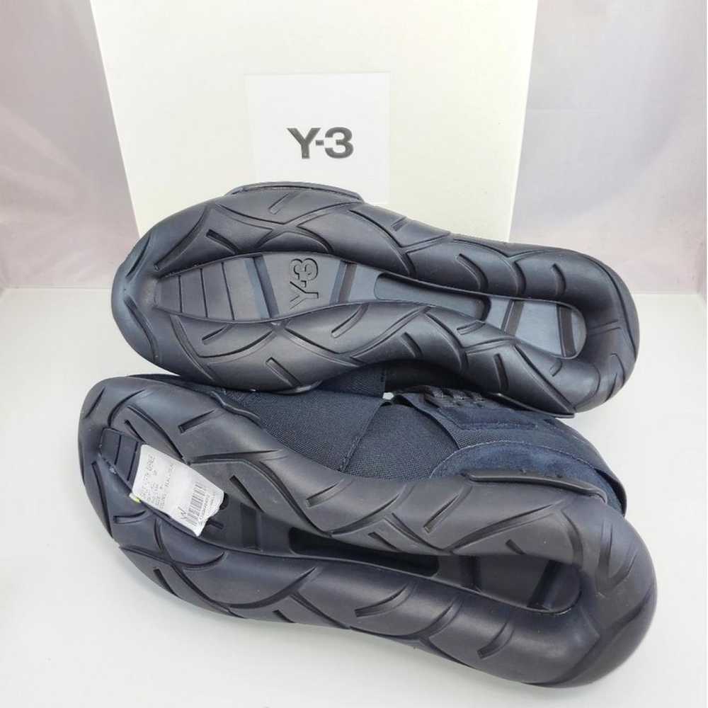 Y-3 Leather high trainers - image 2