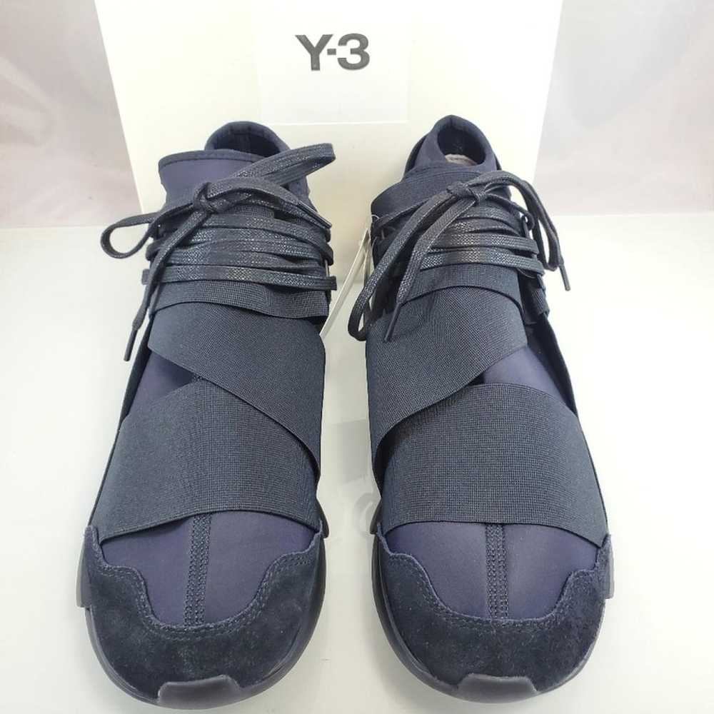 Y-3 Leather high trainers - image 3