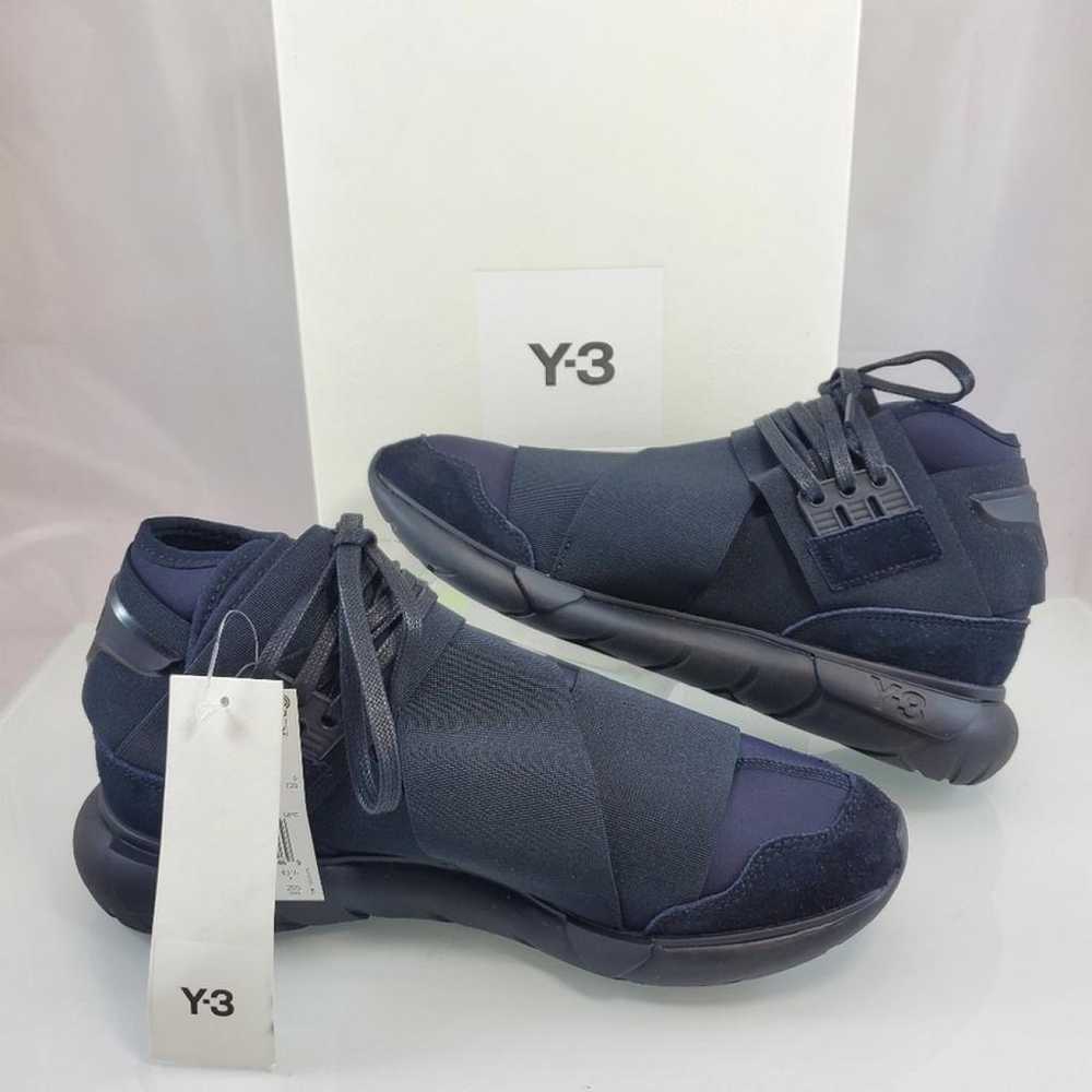 Y-3 Leather high trainers - image 7