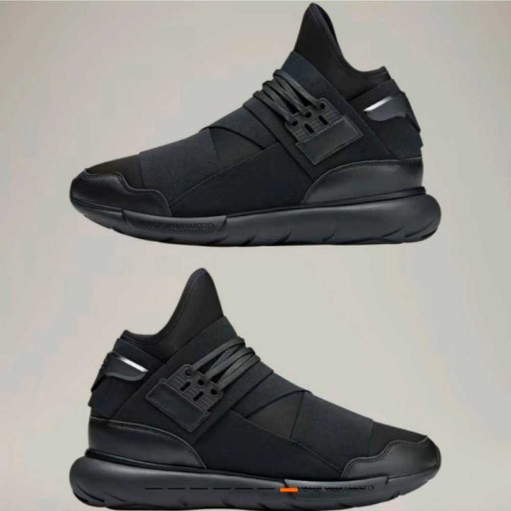 Y-3 Leather high trainers - image 9