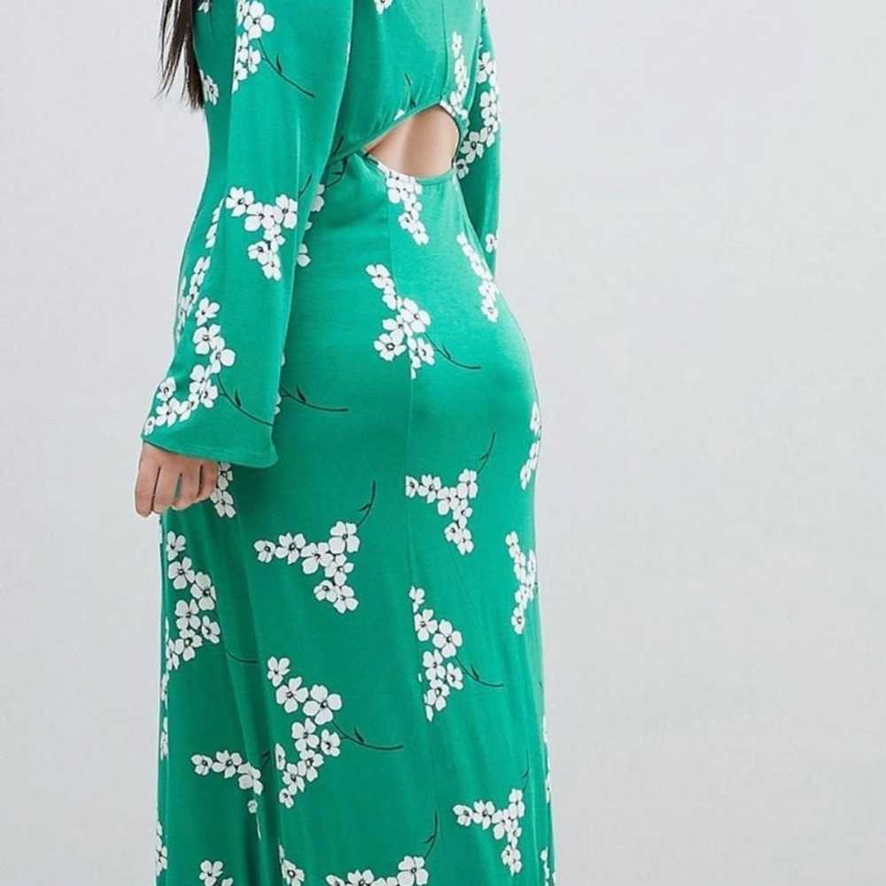 ASOS Curve Floral Maxi Dress, Size 16 - image 2