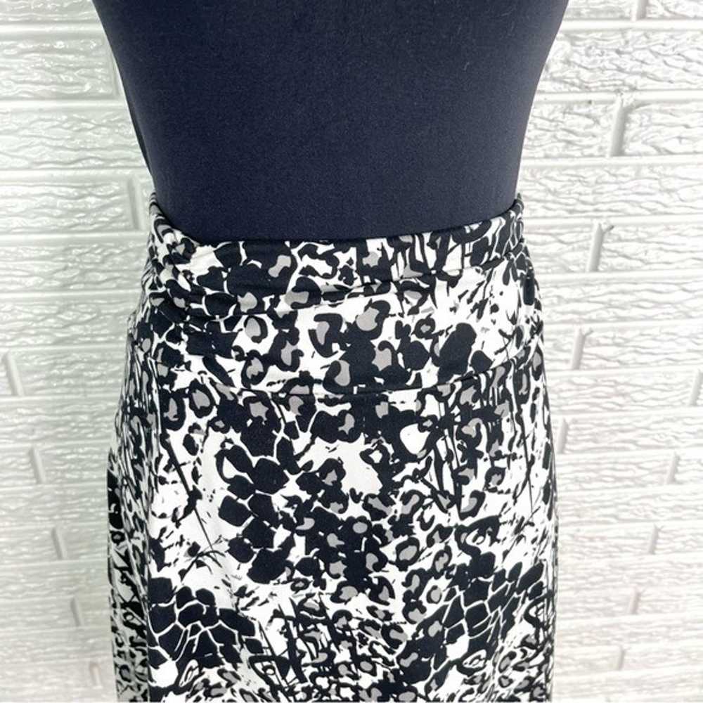 Soybu Abstract Leopard Animal Print Midi Skirt Si… - image 3