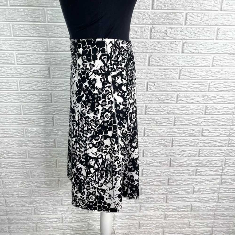 Soybu Abstract Leopard Animal Print Midi Skirt Si… - image 4