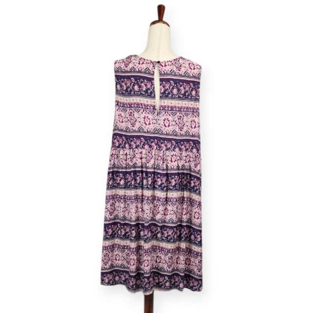 Beach Lunch Lounge Midi Shift Dress Sleeveless Bo… - image 3