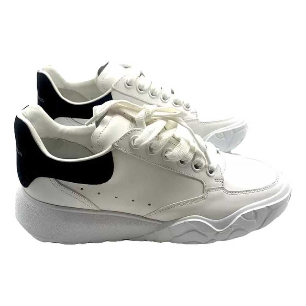 Alexander McQueen Court Trainer leather trainers - image 1