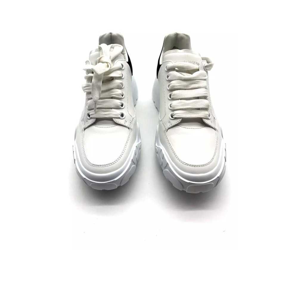 Alexander McQueen Court Trainer leather trainers - image 2