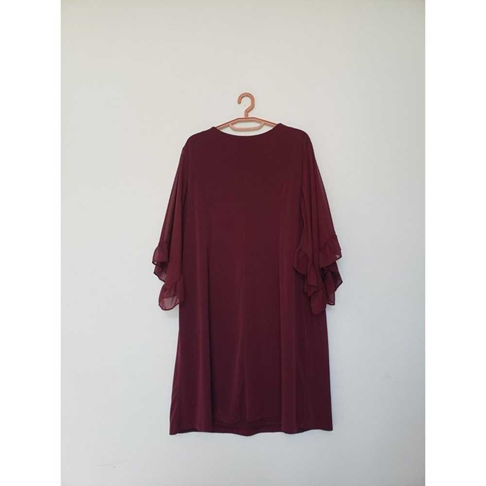 C Est 1946 Cato Womens Plus 18W/20W Dress Maroon … - image 2