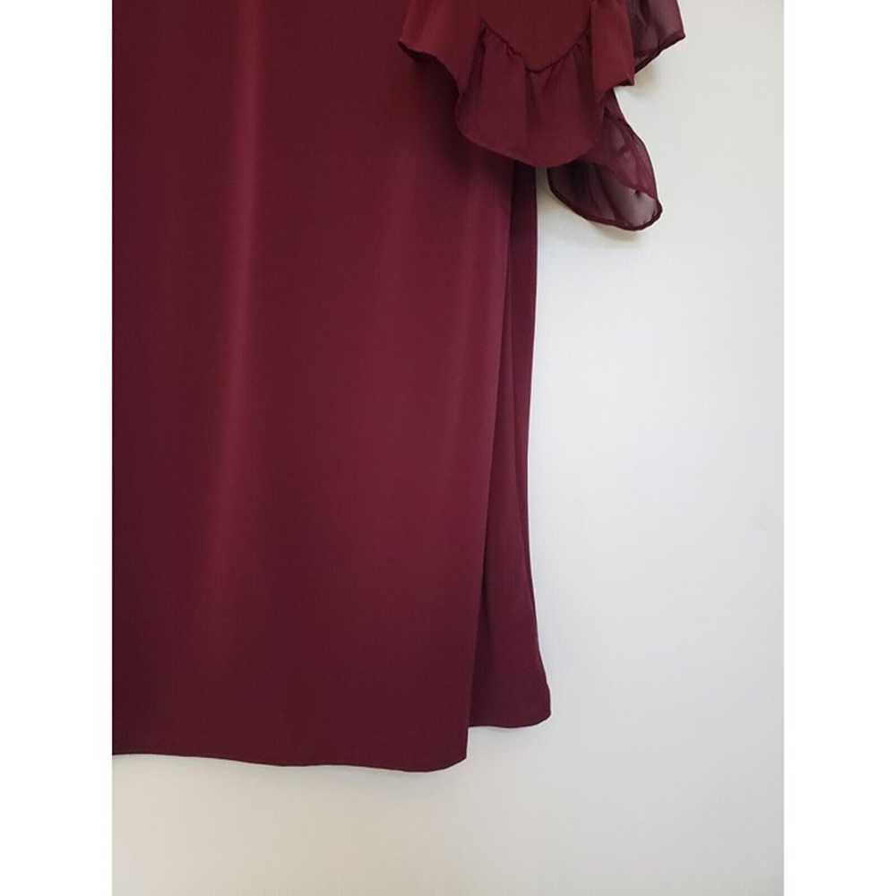 C Est 1946 Cato Womens Plus 18W/20W Dress Maroon … - image 3