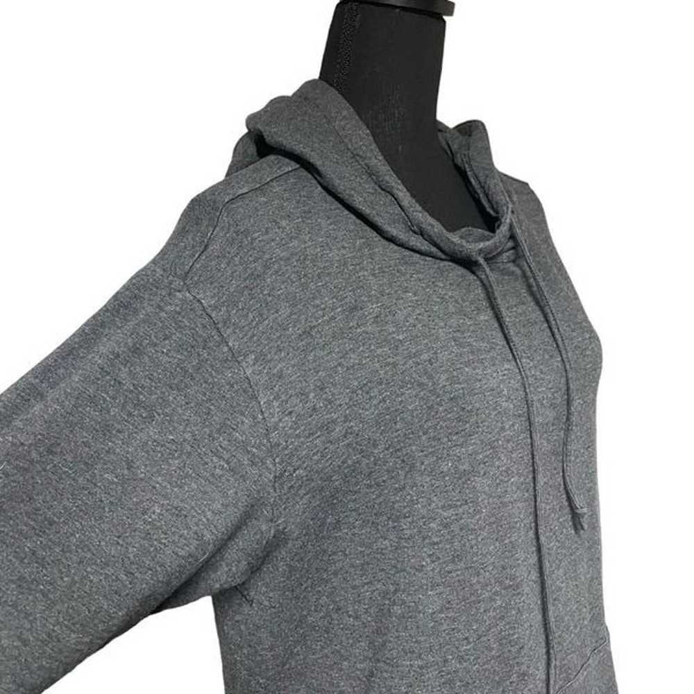 Torrid Gray Mini French Terry Hoodie Dress - image 3