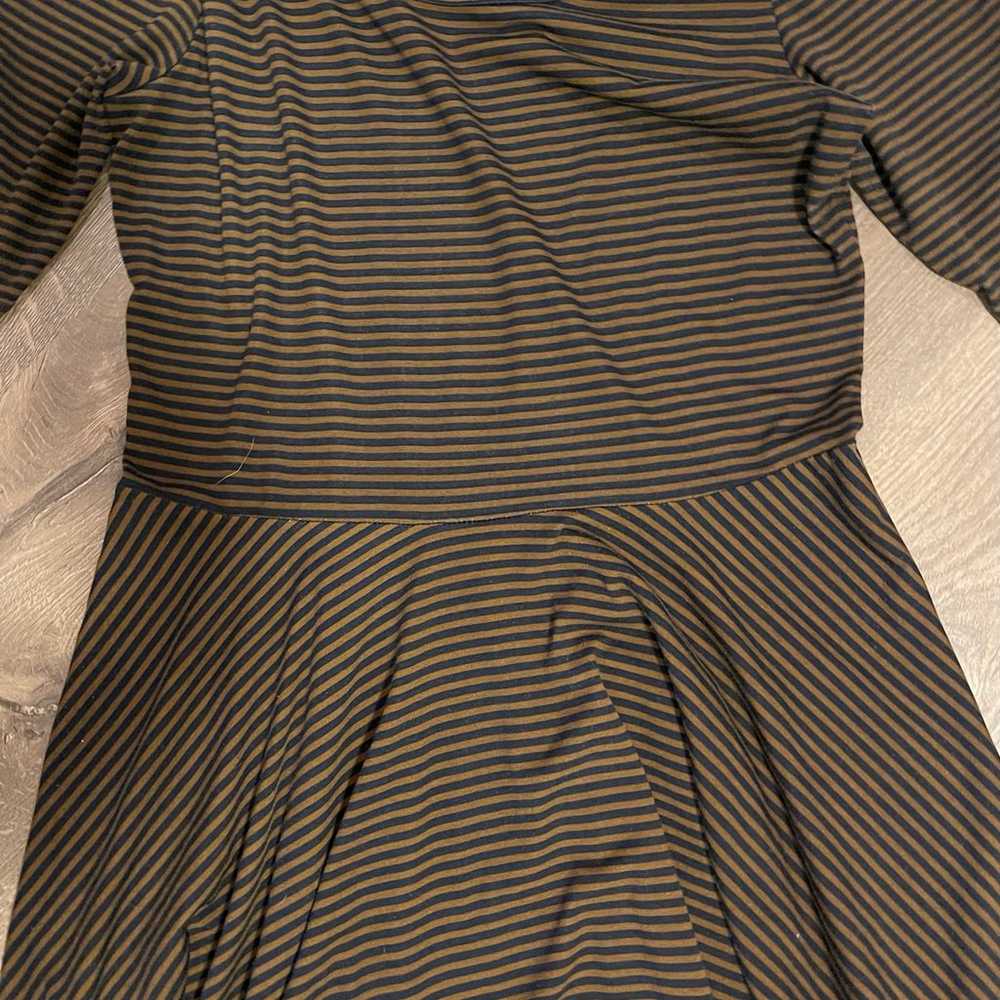 LuLaRoe striped dress,  size 2X - image 6