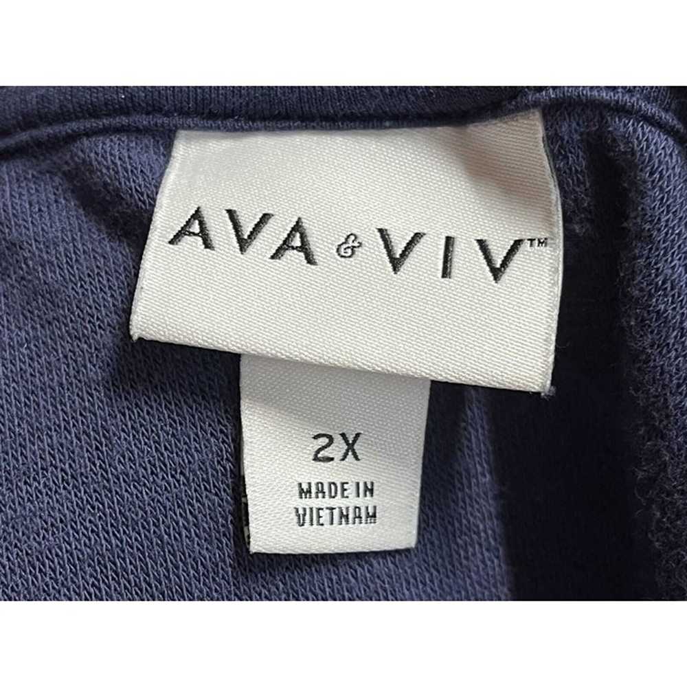 Womens Ava & Viv Short Sleeve Terry Polo Dress Sz… - image 6