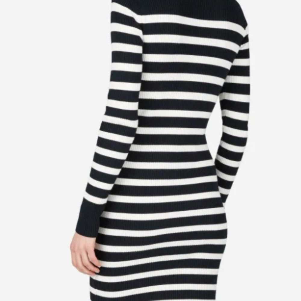 Everlane The Breton Ribbed Cotton Sweater Dress i… - image 4