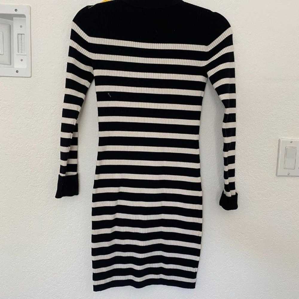 Everlane The Breton Ribbed Cotton Sweater Dress i… - image 5