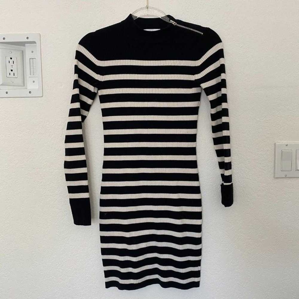 Everlane The Breton Ribbed Cotton Sweater Dress i… - image 6