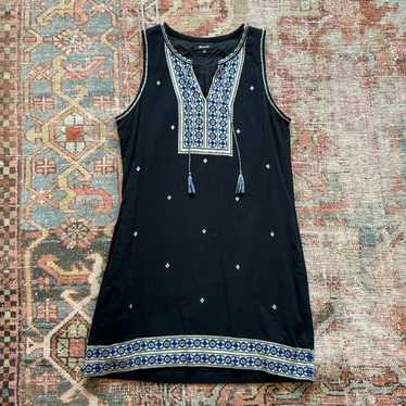 MADEWELL Embroidered Shift Dress