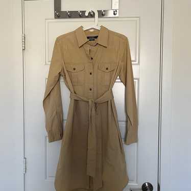 Lauren Ralph Lauren Khaki Dress