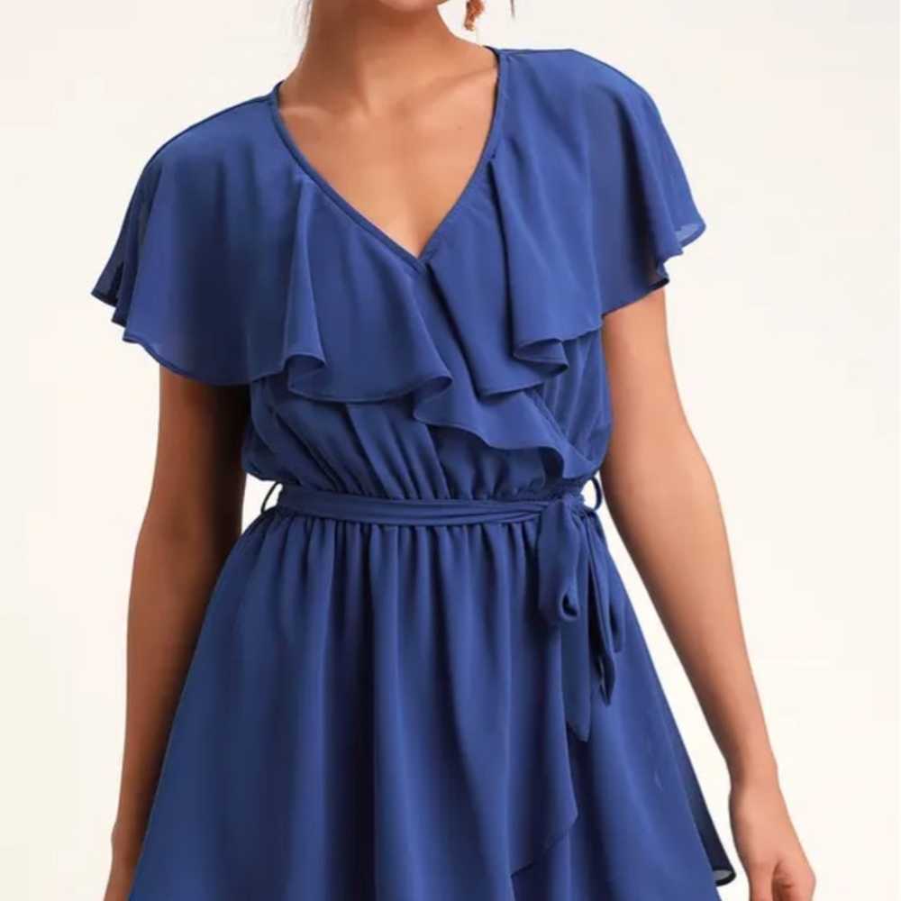 Lulus Lori Royal Blue Romper - image 2