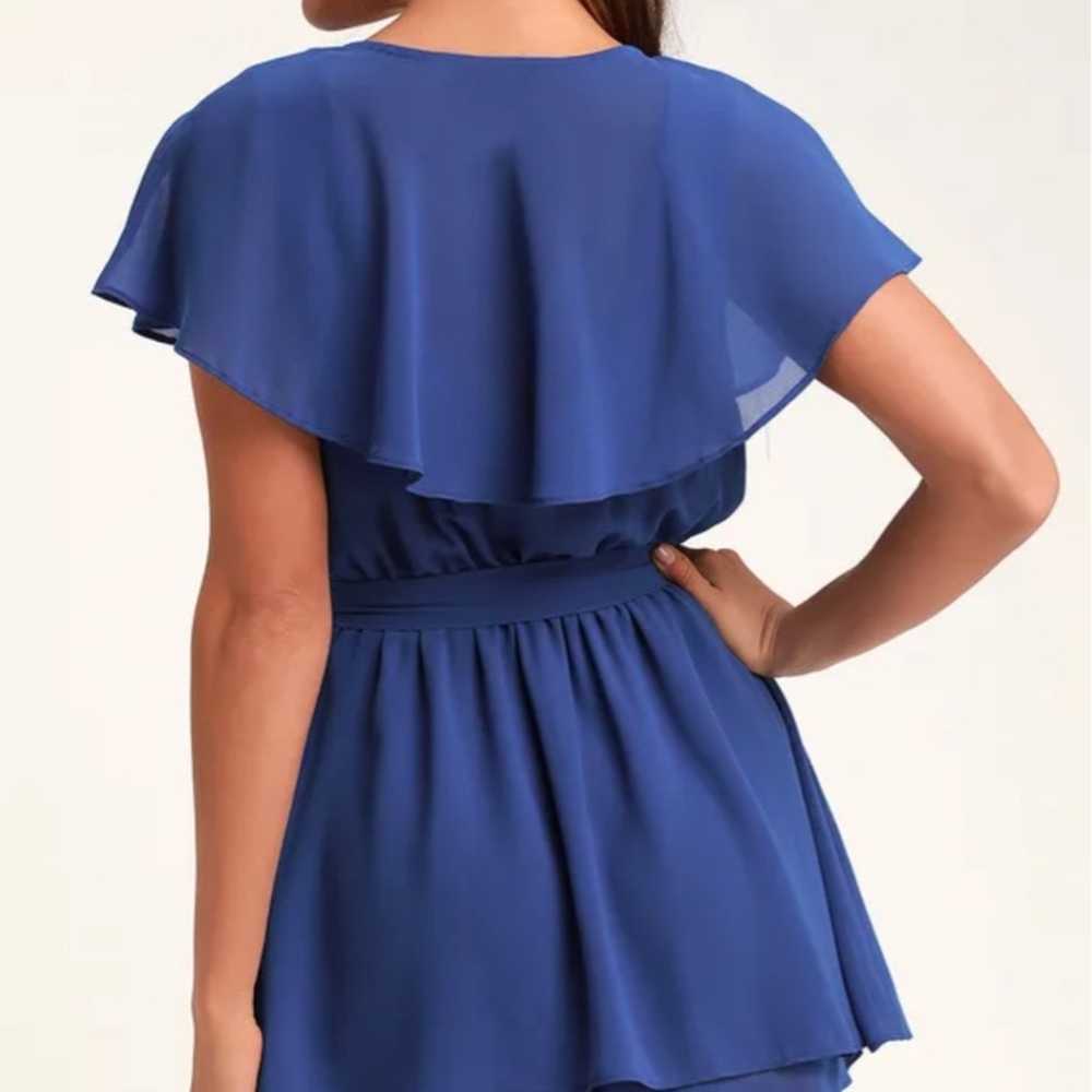 Lulus Lori Royal Blue Romper - image 3