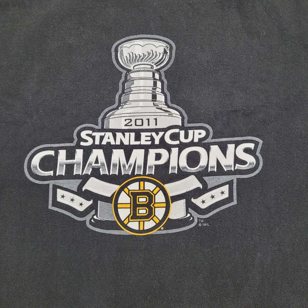 Reebok Boston-Bruins Shirt Womens Medium 19x24 St… - image 4