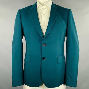 Paul Smith Green Wool Notch Lapel Sport Coat