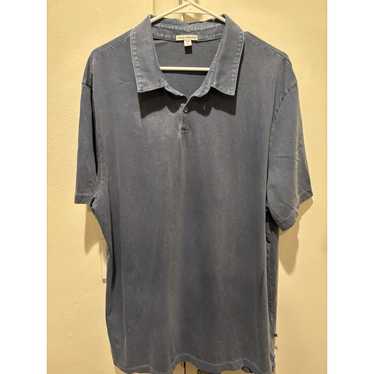 James Perse James Perse Standard Polo Blue Size 5… - image 1