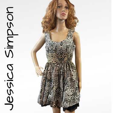 JESSICA SIMPSON Animal Print Dress