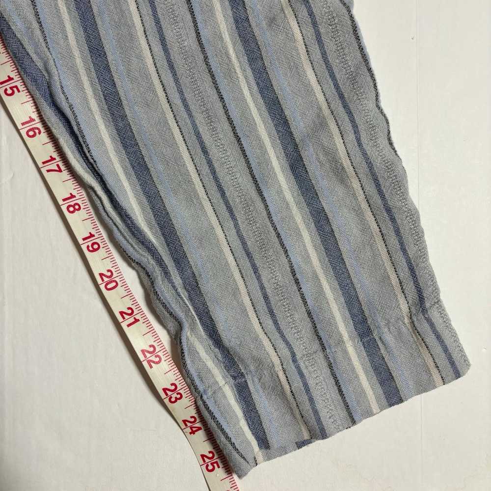 Cloth & Stone Anthropologie Womens Linen Striped … - image 8