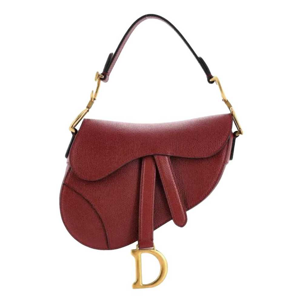 Dior Saddle leather handbag - image 1