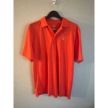 Cutter And Buck Cutter&Buck Miami Hurricanes Polo 