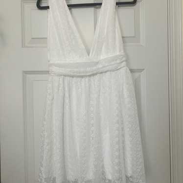 Lulus white dress