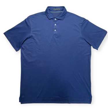 Other Greyson Omaha Golf Polo Men L Navy Blue Sho… - image 1