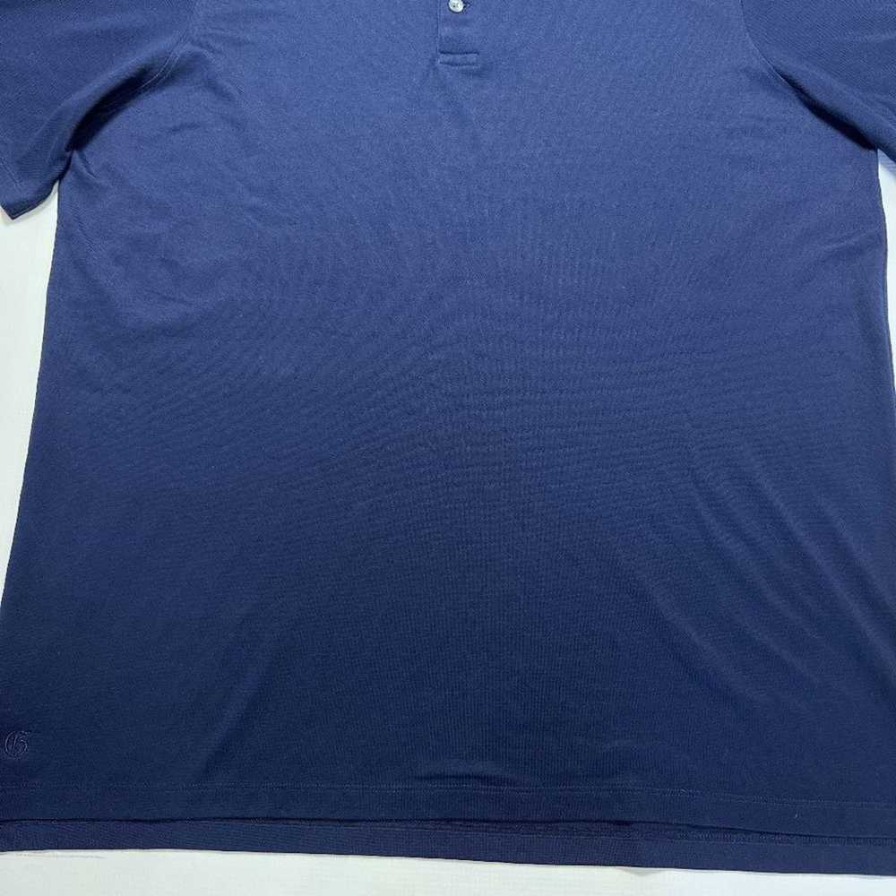 Other Greyson Omaha Golf Polo Men L Navy Blue Sho… - image 8