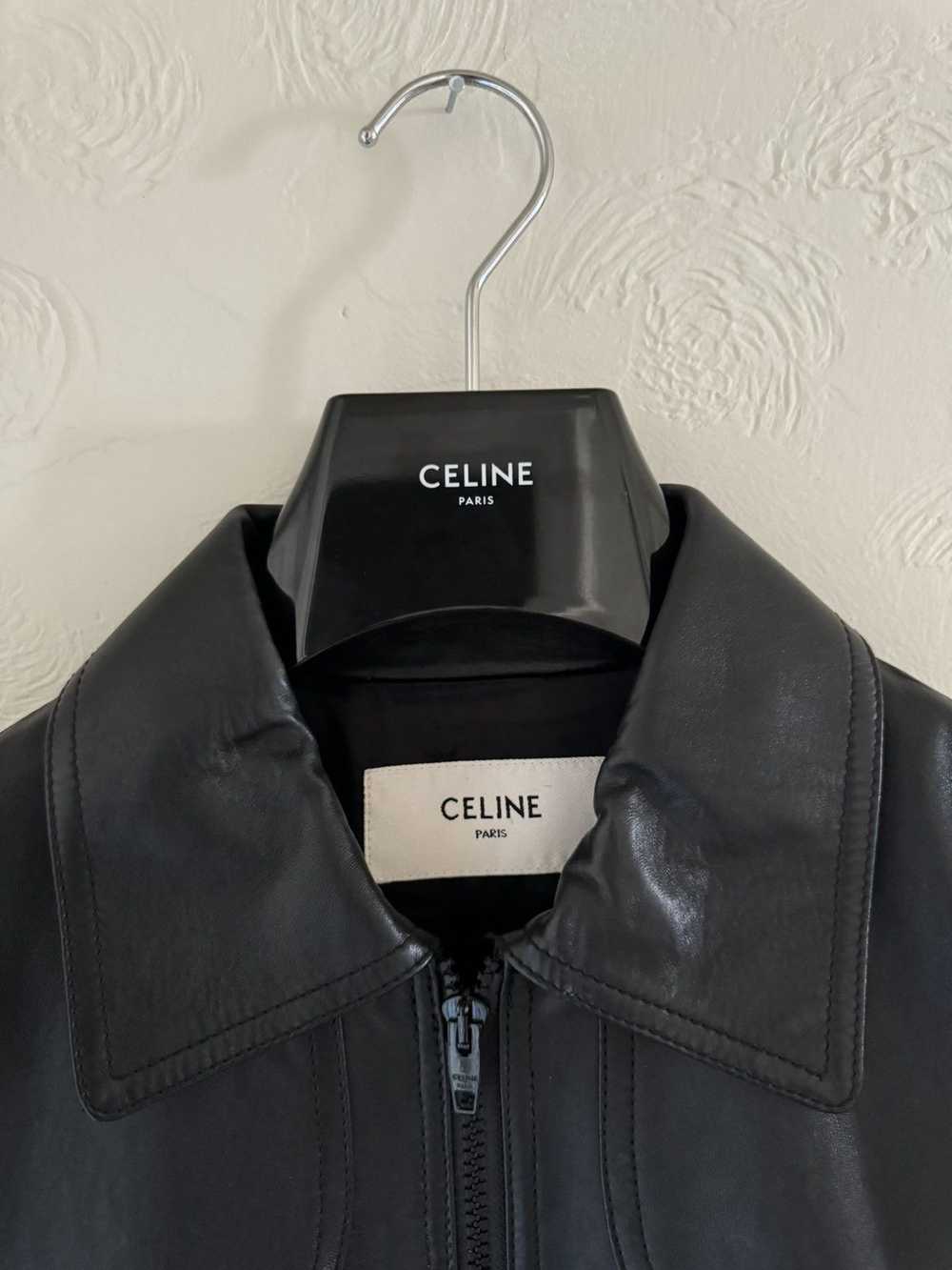 Celine × Hedi Slimane Hedi Rare Celine Leather Bl… - image 10