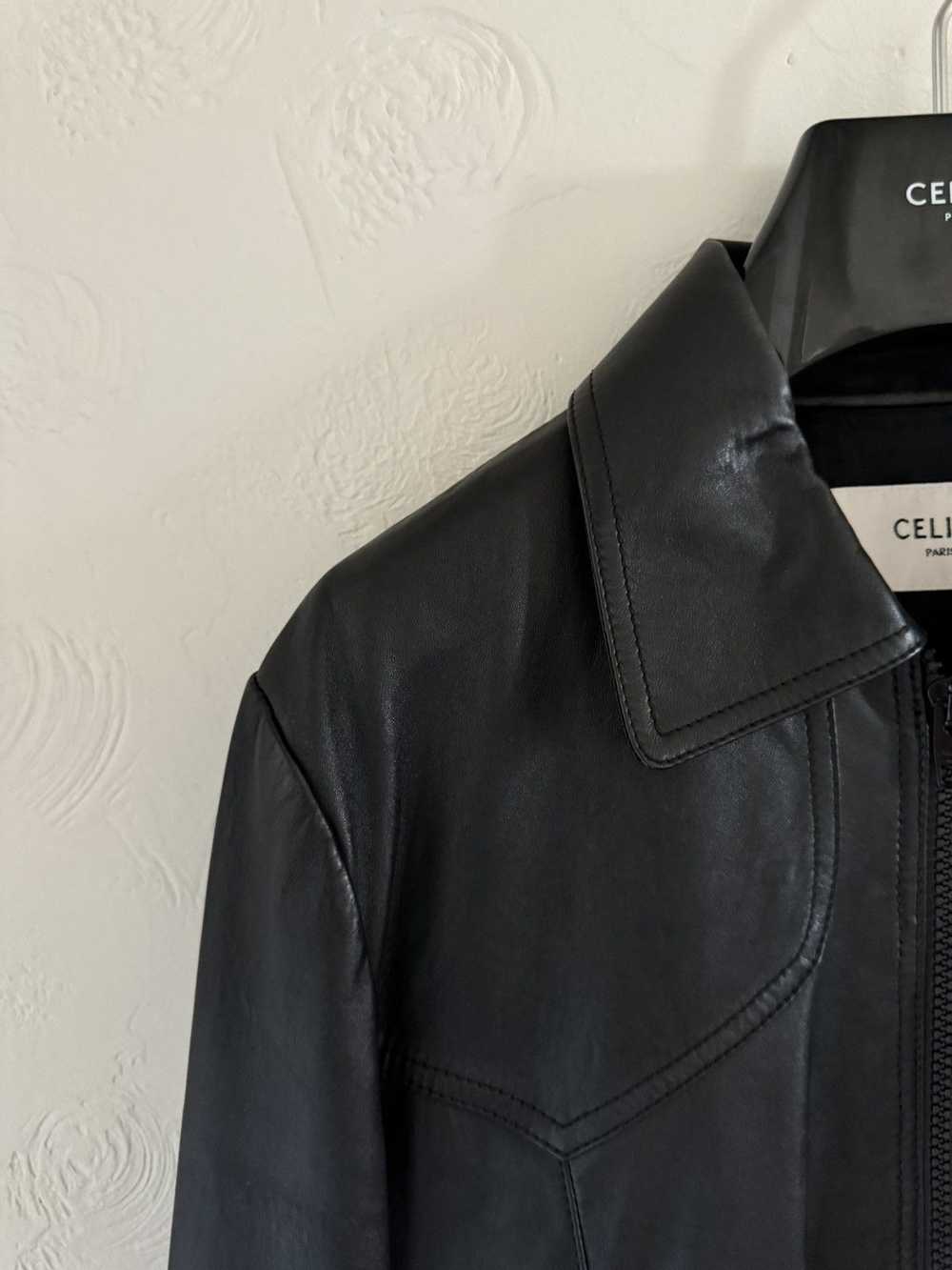 Celine × Hedi Slimane Hedi Rare Celine Leather Bl… - image 8