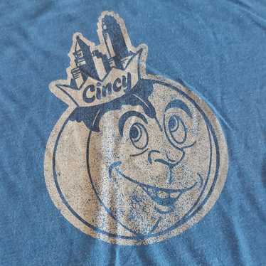 Canvas Cincinnati Royals Shirt Mens Medium Basket… - image 1